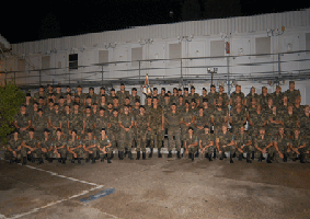 Compañía de Honores compuesta por  personal de todas las Unidades que integran la Agrupación Táctica Española