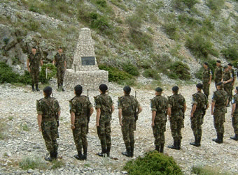 IX Aniversario de la muerte del Sargento de Infanteria Fernando Casas Martín y del intérprete Mirko Mikulic, caidos en acto de servicio en Bosnia i Herzegovina