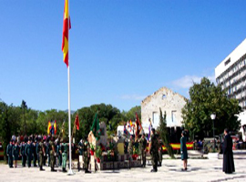 El contingente Español conmemora el día de la Hispanidad en MOSTAR (BiH)