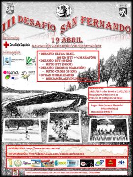 Cartel promocional del ''III Desafío San Fernando''