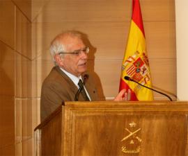 Josep Borrell imparte la conferencia