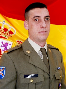 Fotografía oficial del soldado Vizcaíno 