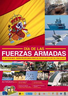 Cartel promocional de las actividades en Madrid 