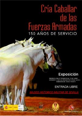Cartel promocional de la exposición en Sevilla
