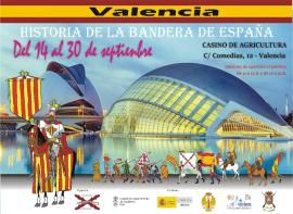 Cartel promocional de la exposición de Valencia
