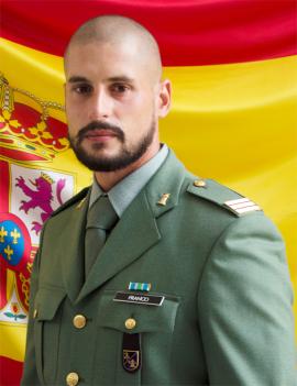 Fotografía oficial del sargento Franco