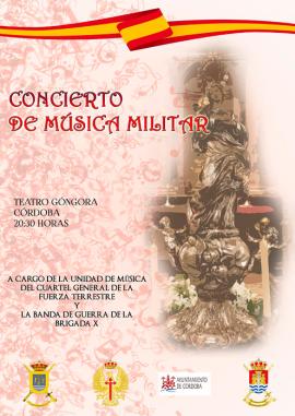 Cartel promocional del concierto en Córdoba