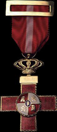 Cruz al Mérito Militar con distintivo rojo