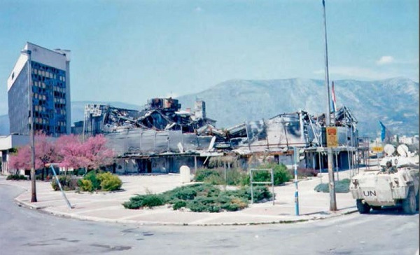 Centro de Mostar en 1994