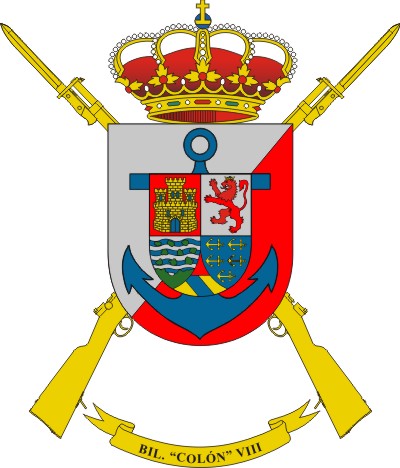 Escudo Bandera de Infantería Protegida 'Colón' VIII
