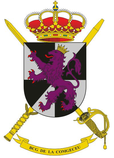 Escudo del Batallón del Cuartel General de la Comandancia General de Ceuta