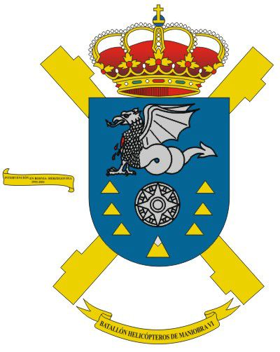 Escudo del Batallón de Helicópteros de Maniobra VI
