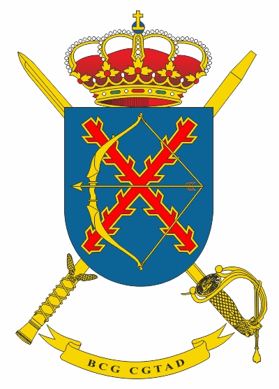 Escudo Batalón de Cuartel General del CGTAD