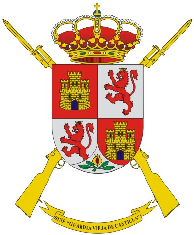 Escudo del Batallón de Infantería 'Guardia Vieja de Castilla'