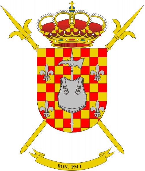 Escudo del Batallón de Policía Militar I