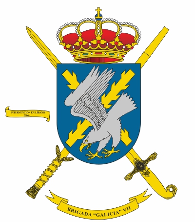 Escudo Brigada de Infantería 'Galicia' VII