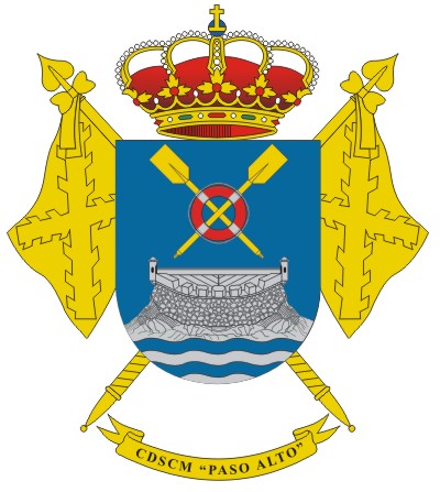 Escudo del Centro Deportivo Sociocultural Militar 'Paso Alto'