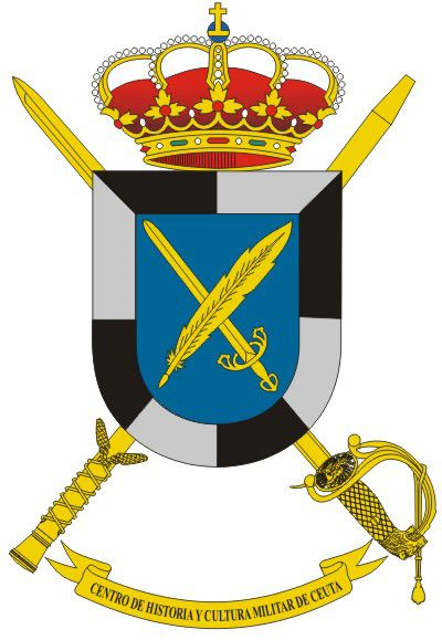 Escudo del Centro de Historia y Cultura Militar de Ceuta