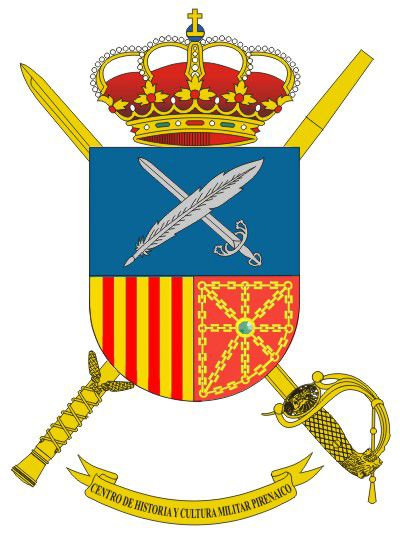 Escudo del Centro de Historia y Cultura Militar Pirenaico