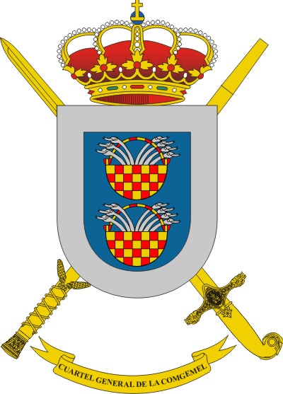 Escudo Cuartel General de la Comandancia General de Melilla