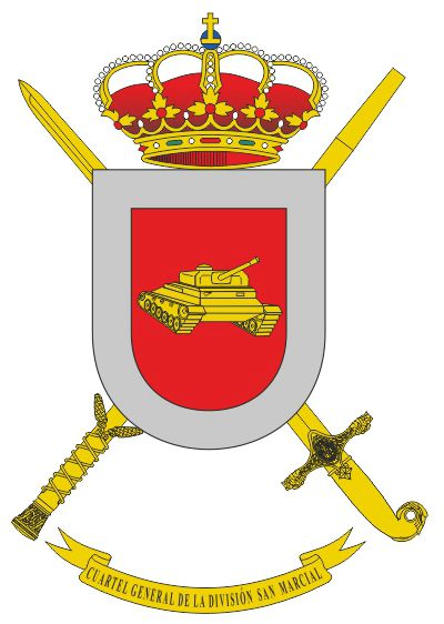 Escudo del Cuartel General de la División 'San Marcial'