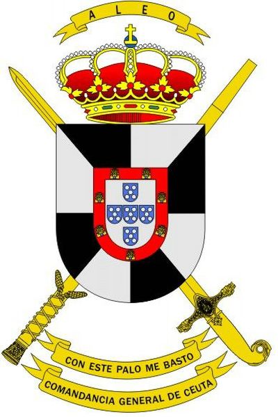 Escudo de la Comandancia General de Ceuta
