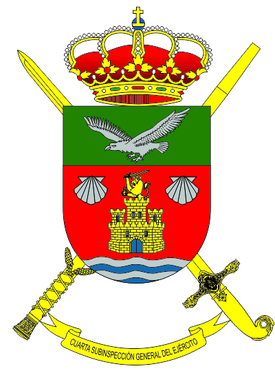 Escudo de la Cuarta Subinspección General de Ejército (Noroeste)