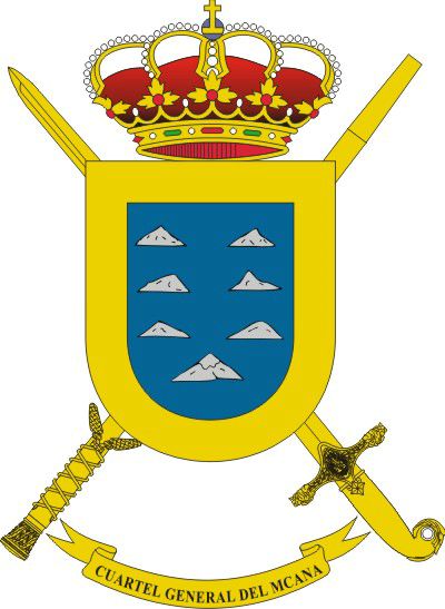 Escudo del Cuartel General del Mando de Canarias