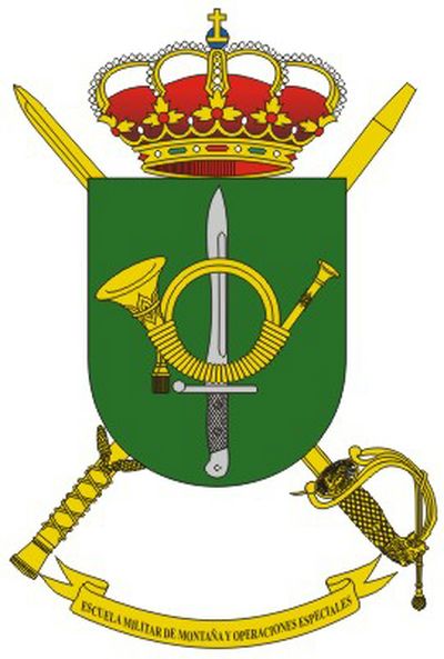 Escudo de la Escuela Militar de Montaña y Operaciones Especiales