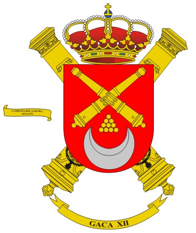 Escudo del Grupo de Artillería de Campaña XII