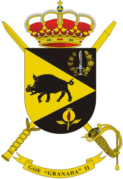 Escudo del Grupo de Operaciones Especiales 'Granada' II