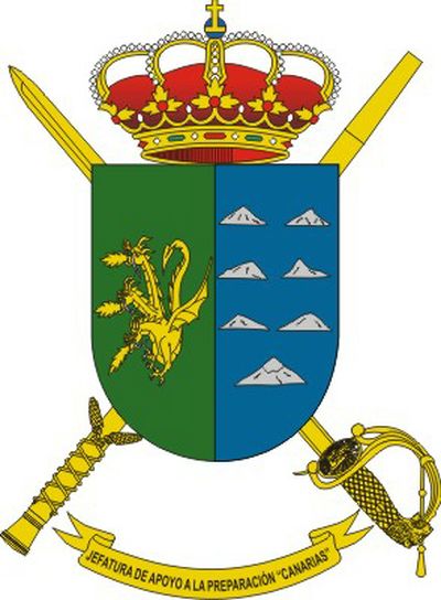 Escudo de la Jefatura de Apoyo a la Preparación de Canarias