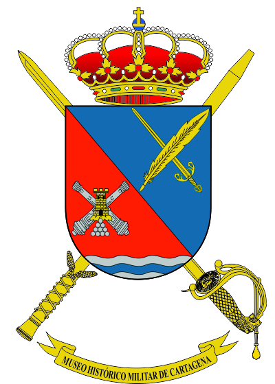 Escudo del Museo Histórico Militar de Cartagena