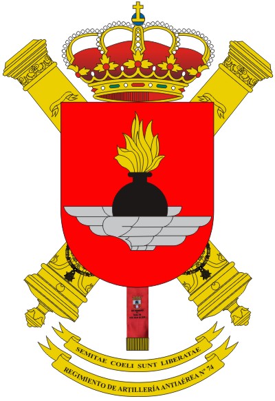 Escudo Regimiento Artillería Antiaérea nº 73