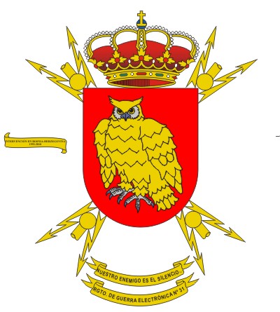 Escudo del Regimiento de Guerra Electrónica nº 31