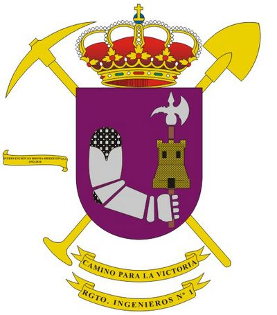 Escudo del Regimiento de Ingenieros nº 1