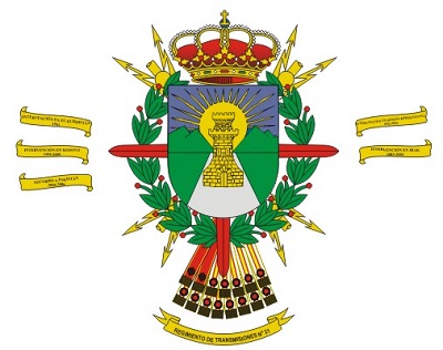 Escudo del Regimiento de Transmisiones nº 21