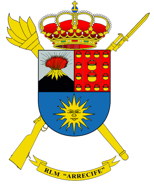 Escudo de la Residencia Logística Militar 'Alijares'