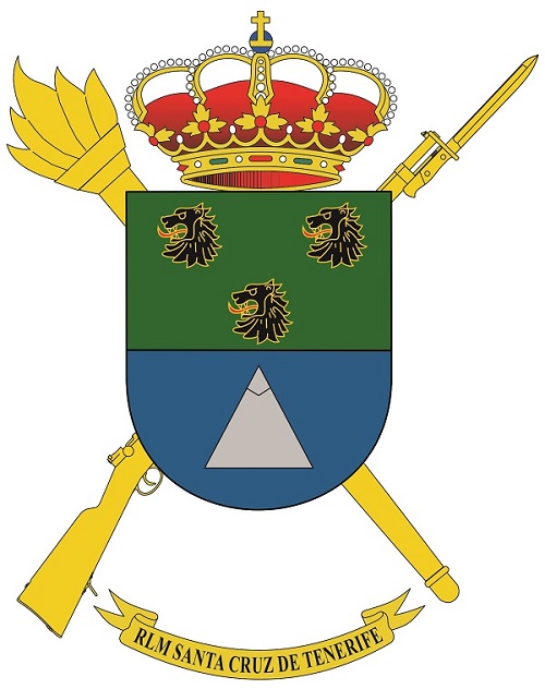 Escudo de la Residencia Logística Militar 'Santa Cruz de Tenerife'