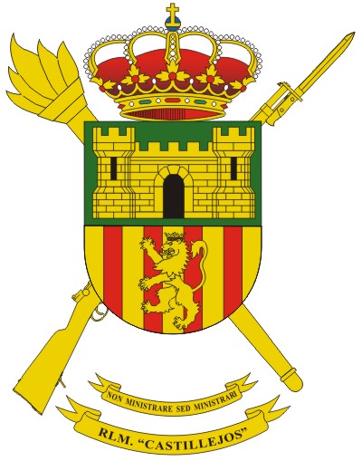 Escudo de la Residencia Logística Militar 'Castillejos'