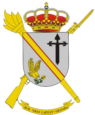 Escudo de la Residencia Logística Militar 'Gran Capitán' de Granada