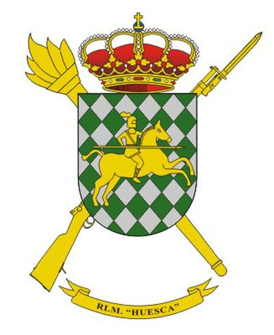 Escudo de la Residencia Logística Militar de Huesca