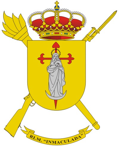 Escudo de la Residencia Logística Militar 'Inmaculada'