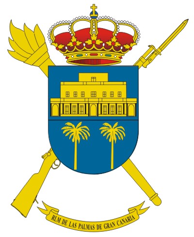Escudo de la Residencia Logística Militar de Las Palmas de Gran Canaria