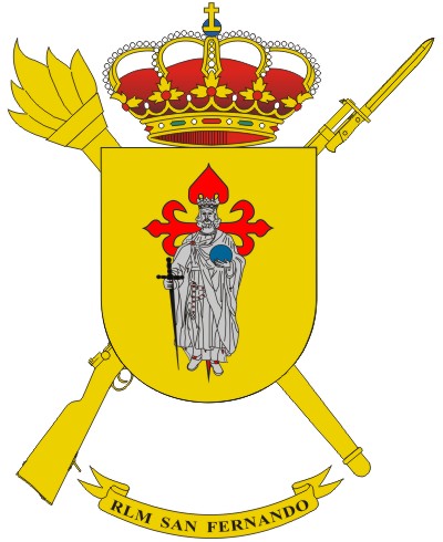 Escudo de la Residencia Logística Militar 'San Fernando'