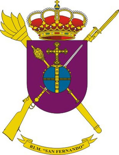 Escudo de la Residencia Logística Militar 'San Fernando'