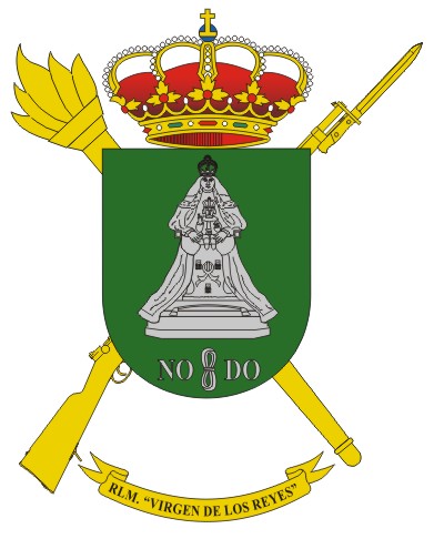 Escudo de la Residencia Logística Militar 'Virgen de los Reyes'