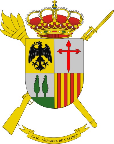 Escudo de la Escudo de la USAC 'General Álvarez de Castro'
