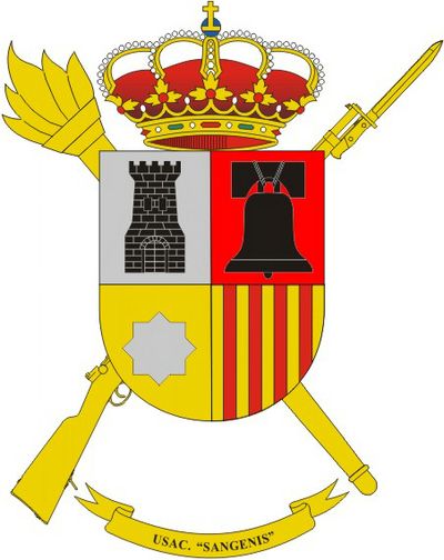 Escudo de la Escudo de la USAC 'Sangenís'