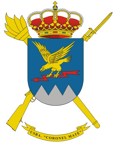 Escudo de la Escudo de la USBA 'Coronel Maté'